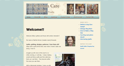 Desktop Screenshot of customcarequilts.com